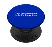 Quest'anno tutto è sulla mia carta da bingo PopSockets PopGrip Adesivo