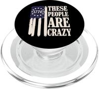 Queste persone sono pazze Flag Retro PopSockets PopGrip per MagSafe