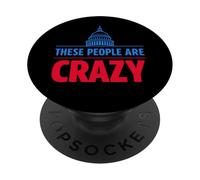 Queste persone sono pazze PopSockets PopGrip Adesivo