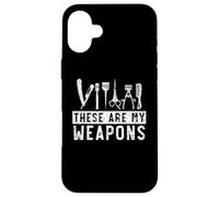 Queste sono le mie armi Haircutting Hairstyle Barber Custodia per iPhone 16 Plus
