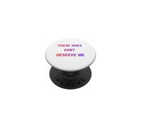 Queste zappe non mi meritano PopSockets PopGrip Adesivo
