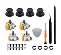 Questi bastoncini effetto hall sono compatibili con i controller PS5 e sostituiscono con precisione i joystick rotti o usurati. Perfetti per un controllo preciso e una migliore esperienza di gioco.