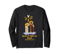 Questi e Il Figlio Mio l'amato Matteo 3:17 Maglia a Manica