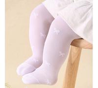 Questi leggings bianchi per neonati sono adatti per bambini di età compresa tra 0 e 3 anni. Realizzati in velluto jacquard, decorati con un fiocco, morbidi e confortevoli. Lo stile semplice può essere