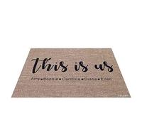 Questi Siamo Noi Tappeto Ingresso Casa Divertenti Tappeti D'Ingresso Antiscivolo Tappetino Da Bagno Per Terrazzo Camera Letto Soggiorno 40X60Cm