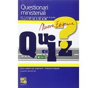 Questionari ministeriali per il conseguimento della patente di guida categorie A1, A2, A, B1, B, BE. Con Quaderno per esercitazioni