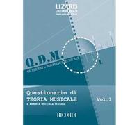 QUESTIONARIO DI TEORIA E ARMONIA MUSICALE MODERNA - VOL. 1