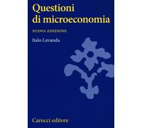 Questioni di microeconomia - Lavanda Italo
