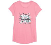 Questioni di Salute mentale: consapevolezza e Supporto Maglietta, Ragazze, Rosa, M