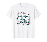 Questioni di Salute mentale: consapevolezza e Supporto Maglietta, Uomo, Bianco, M