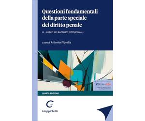 Questioni fondamentali della parte speciale del diritto penale
