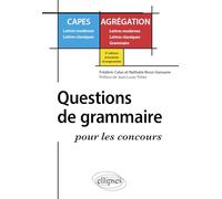 Questions de grammaire pour les concours