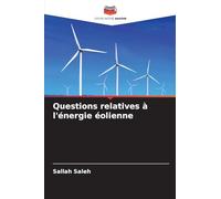 Questions relatives à l'énergie éolienne