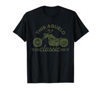 Questo Abuelo è un classico divertente motociclista festa del papà Maglietta