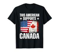 Questo americano sostiene il Canada" - Stand con i nostri vicini Maglietta