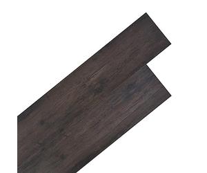Questo articolo - Pannelli per pavimenti in PVC non autoadesivi, 5,26 m², 2 mm, colore: grigio scuro