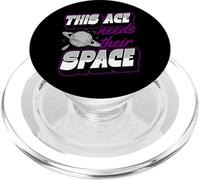 Questo asso ha bisogno della loro galassia spaziale orgoglio asessuale PopSockets PopGrip per MagSafe