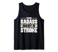 Questo Badass Beat The Stroke Bold Typography Design Canotta