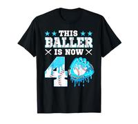 Questo ballerino è ora 4 Ice Cream Drip Baseball 4 ° compleanno Maglietta