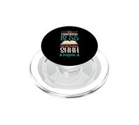 Questo bibliotecario è 55 E continua a rendere Shhh accadere il compleanno PopSockets PopGrip per MagSafe