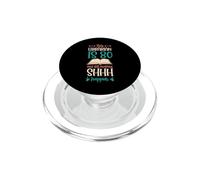 Questo bibliotecario è 80 E continua a rendere Shhh accadere il compleanno PopSockets PopGrip per MagSafe