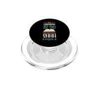 Questo bibliotecario è 90 E continua a rendere Shhh accadere il compleanno PopSockets PopGrip per MagSafe