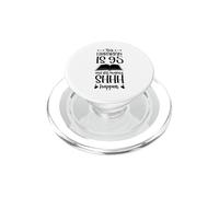 Questo bibliotecario è 95 E continua a rendere Shhh accadere il compleanno PopSockets PopGrip per MagSafe