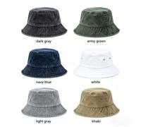 Questo cappello da secchio vintage lavato è il tuo compagno perfetto per escursioni soleggiate, picnic del fine settimana e falò accoglienti. Leggero, traspirante e disinvolto, è progettato per tenert