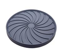 Questo Carrello portavasi è Dotato di Ruote nascoste, Un Supporto Mobile per Le fioriere e Un Vassoio Grigio da 29 cm per facilitare Lo Spostamento e Il drenaggio. Adatto Sia per Uso Interno