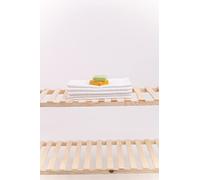 Questo Casa, Asciugamano 5 pezzi, 100% cotone, telo bagno/asciugamano, bianco, 30x50 cm
