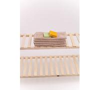 Questo Casa, asciugamano 5 pezzi, 100% cotone, telo bagno / asciugamano, caffè leggero, 30x50 cm