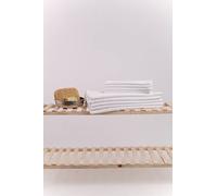 Questo Casa, asciugamano da 10 pezzi, 100% cotone, asciugamano da bagno / asciugamano, bianco, 5 * 30x50 & 5 * 50x91