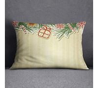 Questo Casa Federa decorativa per cuscino di Natale, morbida, confortevole, auto, ufficio, divano, soggiorno, camera da letto, 35 x 50 cm, progettata e prodotta in Türkiye