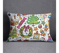 Questo Casa Federa decorativa per cuscino, federa per cuscino, decorazione domestica, per divano, caffè, dimensioni: 35 x 50 cm, progettata e realizzata in Türkiye