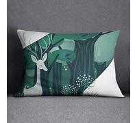 Questo Casa Federa per cuscino decorativa, morbida e confortevole, auto, ufficio, divano, soggiorno, camera da letto, 35 x 50 cm, progettata e prodotta in Turchia