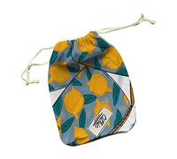 Questo Casa Stampata Sacchetti di Cotone con Coulisse, Borsa di Cotone Verdura, Viaggio Bustine, Borsa Della Spesa, Riutilizzabili, Taglia: 40x50 Cm
