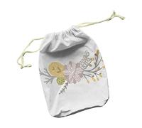 Questo Casa Stampata Sacchetti di Cotone con Coulisse, Borsa di Cotone Verdura, Viaggio Bustine, Borsa Della Spesa, Riutilizzabili, Taglia: 40x50 Cm