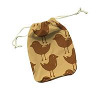 Questo Casa Stampata Sacchetti di Cotone con Coulisse, Borsa di Cotone Verdura, Viaggio Bustine, Borsa Della Spesa, Riutilizzabili, Taglia: 40x50 Cm
