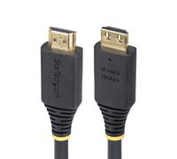 StarTech.com Cavo HDMI ad alta velocità 2,4m, Connettori a presa salda, 4K 60Hz, 1440p 144Hz, 18Gbps, UHD HDMI 2.0, Guaina TPE