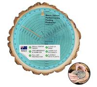 Questo cercatore centrale e goniometro da 250 mm chiaramente stampato per la lavorazione del legno e l'artigianato