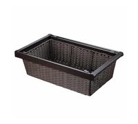 Questo cestello Estraibile per armadi, Organizer per Guardaroba, cestelli impilabili e Rimovibili per riporre Oggetti in Cucina, Ufficio, armadi e ripostigli, ha Una capacità di carico di 30