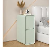 Questo Comodino Compatto con cassetto portaoggetti, Piccolo tavolino da Letto Moderno per Camera da Letto, 30 cm/11,8 Pollici, Elegante Comodino (Colore: F)