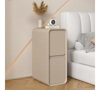 Questo Comodino Compatto con cassetto portaoggetti, Piccolo tavolino da Letto Moderno per Camera da Letto, 30 cm/11,8 Pollici, Elegante Comodino (Colore: F)