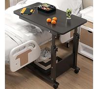 Questo comodino è regolabile in altezza, pieghevole e dotato di ruote. Può essere utilizzato anche come vassoio per laptop. Adatto per letti e divani, il suo design portatile lo rende comodo e pratico