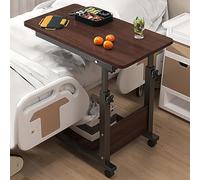 Questo comodino è regolabile in altezza, pieghevole e dotato di ruote. Può essere utilizzato anche come vassoio per laptop. Adatto per letti e divani, il suo design portatile lo rende comodo e pratico