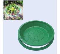 Questo Coperchio Decorativo per Fossa settica, Rotondo, con ispezione di pozzetti Verdi integrati, è Ideale per parchi, Aree Commerciali Esterne e Come Copertura per Il Coperchio del pozzett
