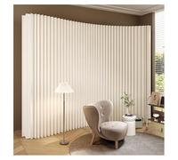 Questo divisorio per Ambienti è Un Moderno e Creativo divisorio in Carta, Pieghevole e Retrattile, Ideale per garantire la Privacy, e può Essere utilizzato Come divisorio autoportante per ca