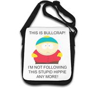 Questo è BULLCRAP non segue questa borsa a tracolla Hippie Bianco