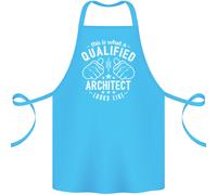 Questo È Che Qualificato Architect Guarda Come Cotone Grembiule 100% Biologico