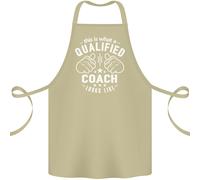 Questo È Che Qualificato Coach Guarda Come Cotone Grembiule 100% Biologico